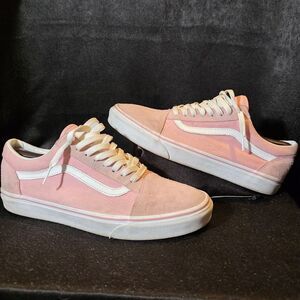 Vans Pink Suede Mens 10